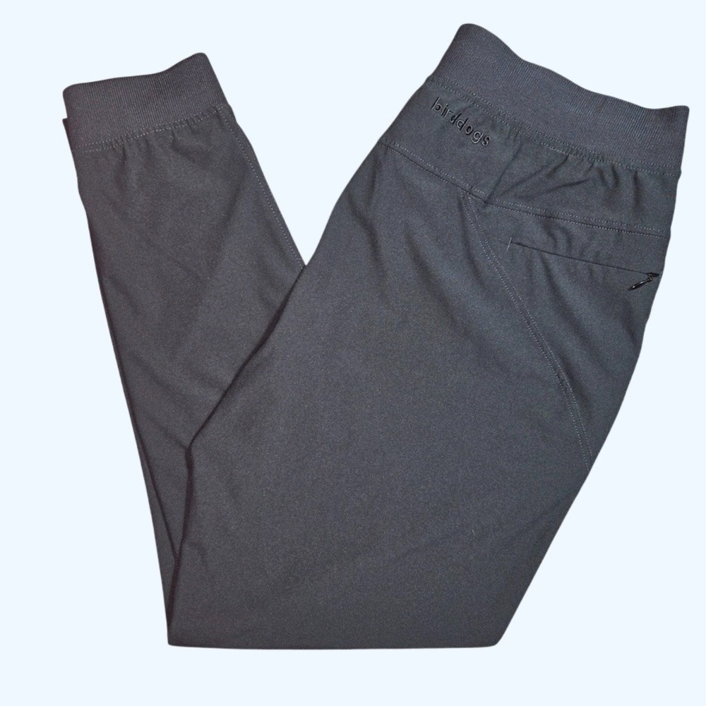 Birddogs Joggers Mens XXL Black Athletic Tapered Training Pants Drawstring Golf